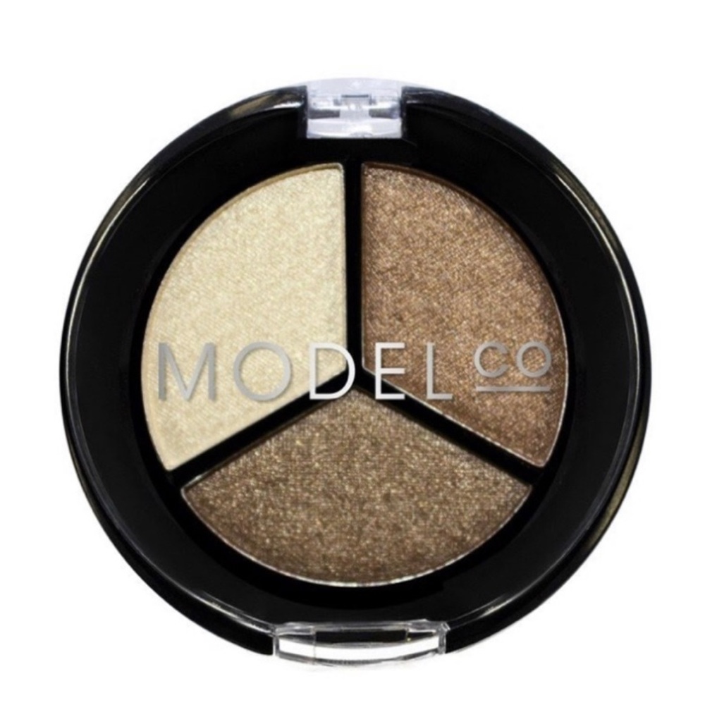 MODEL CO Metallic Eyeshadow Trio in St Tropez